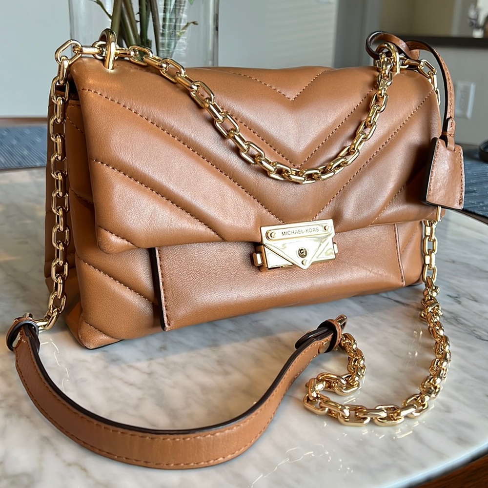 Brown Michael Kors crossbody bag